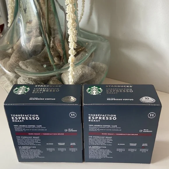 Two Boxes Of Starbucks Espresso Roast For Nespresso Vertuo (Over Date) - Picture 3 of 5